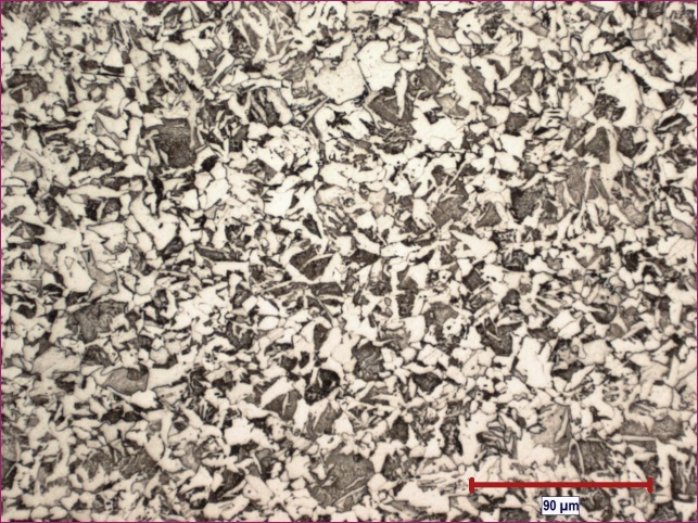 (a) Coupon 59H – Optical micrograph, original magnification 200X