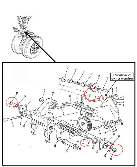 Diagram of steering control valve