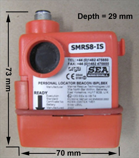 Image of a Personal Locator Beacon.