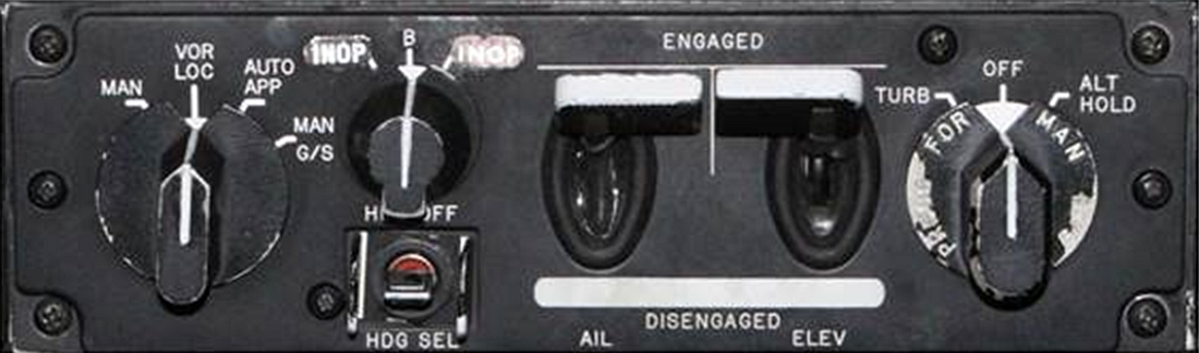 Photo 7. Autopilot mode control panel (AP MCP)