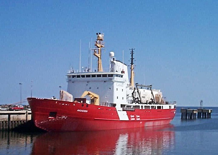 Image of the Canadian Coast Guard vessel Amundsen