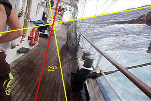 Appendix H – Still from video footage of the incident