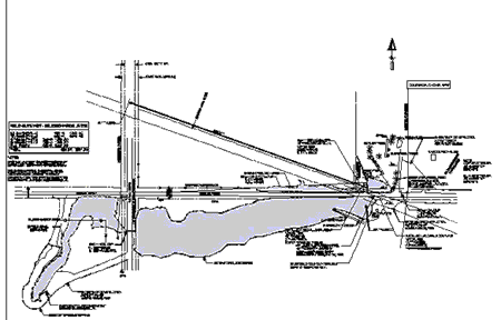 Image of the site plan of the occurrence site