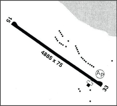 Figure of Carte de l'aérodrome de Fox Harbour (CFH4) dans le CAP
