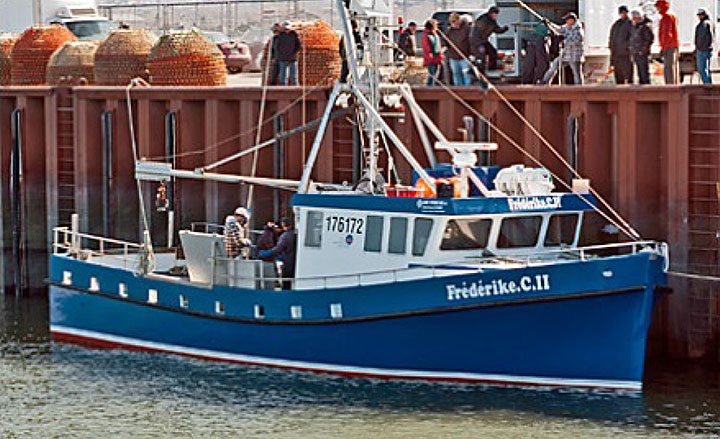 Image du bateau de pêche Frederike. C-2 