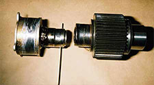 Photo of Fractured left input pinion