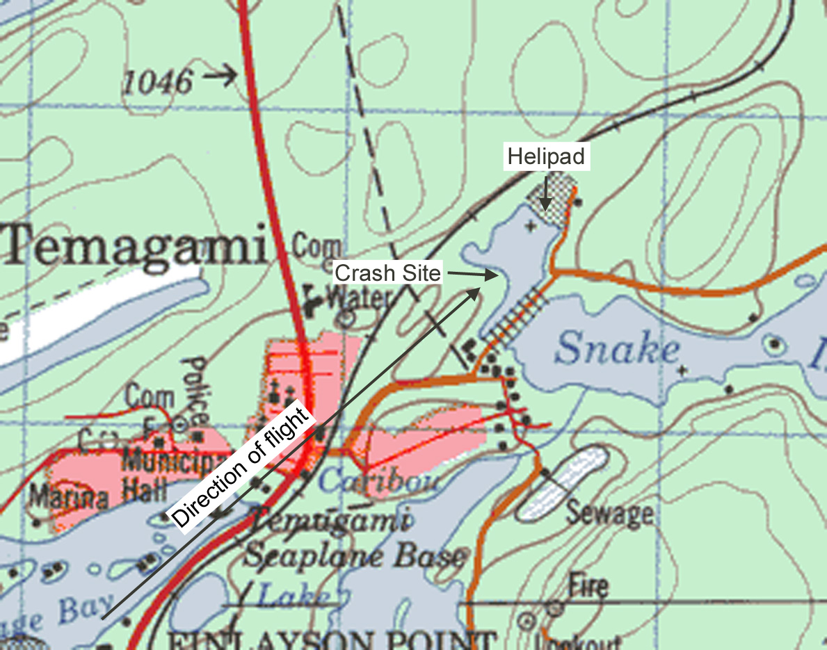 Appendix A - Temagami Topographic Map