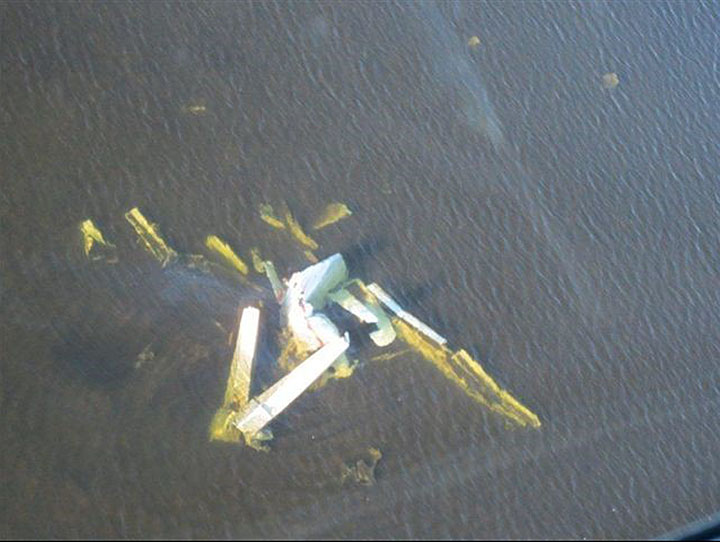 Image of aircraft wreckage