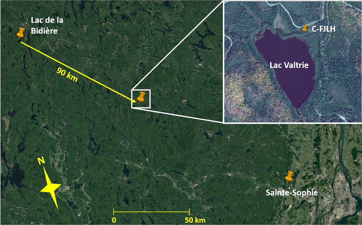Map of the site (Source: Google Earth, with TSB annotations. Sources for mapping information: Landsat/Copernicus [large image]) and Maxar Technologies [small image])