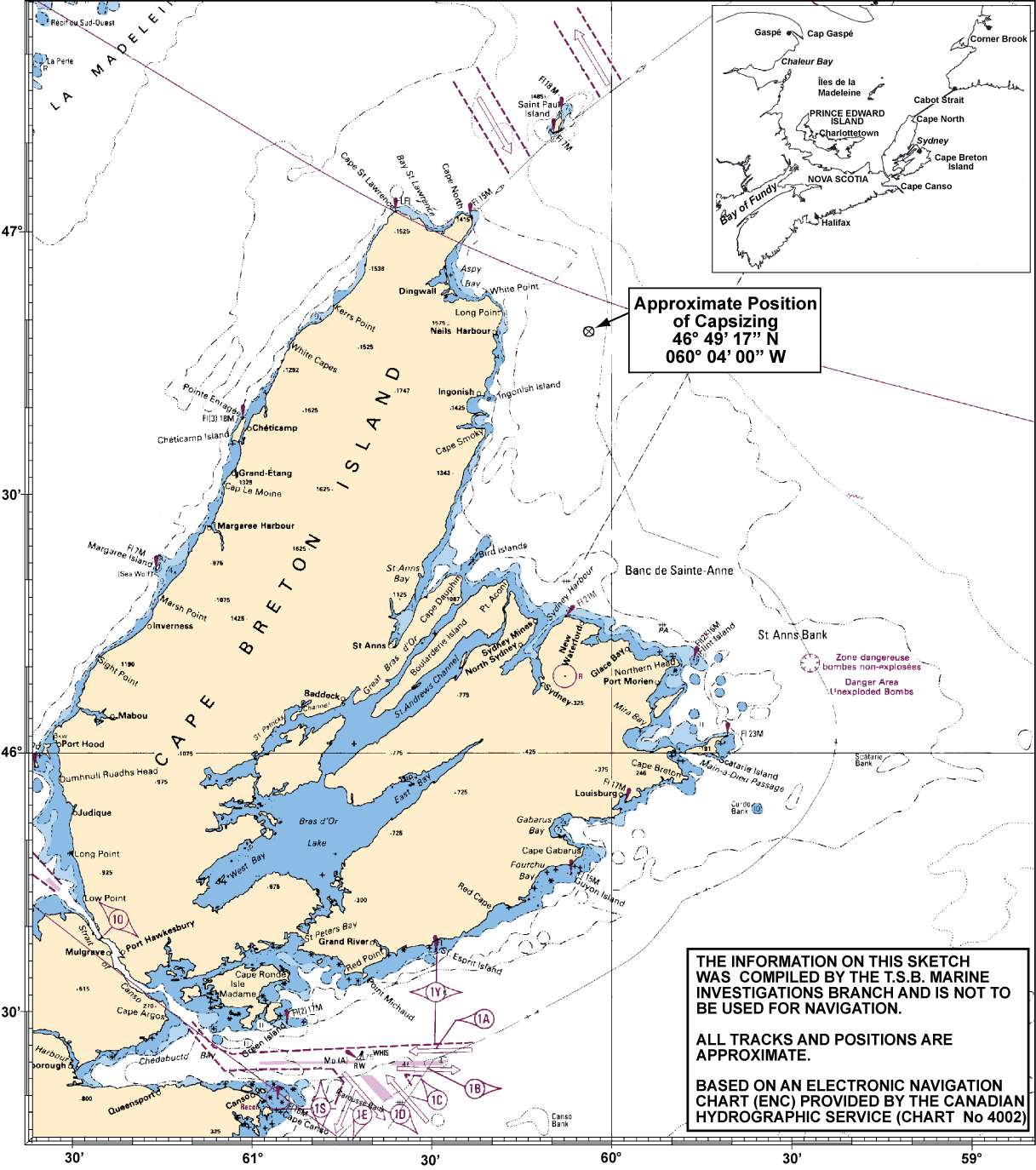 Appendix B - Sketch of occurrence area