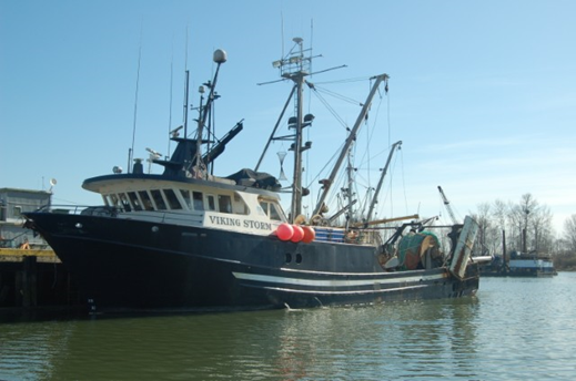 A photograph of the fishing vessel Viking Storm
