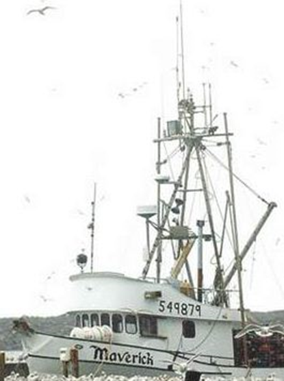 A photograph of the fishing vessel Maverick