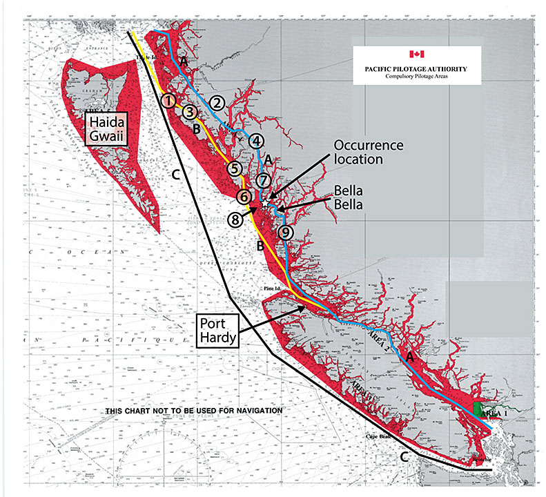 Compulsory pilotage waters and Inside Passage