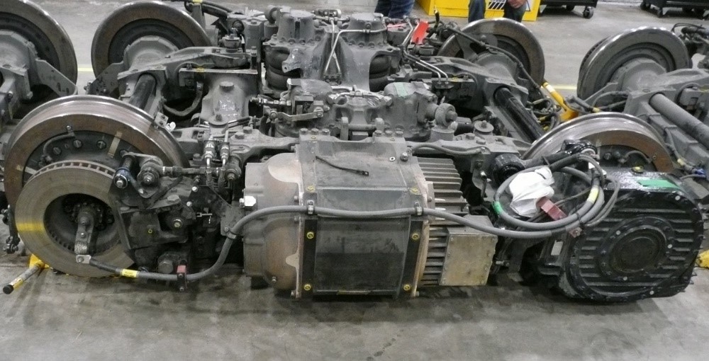 Bogie moteur Iponam typique d’un VLR Citadis Spirit d’Alstom (Source : BST)