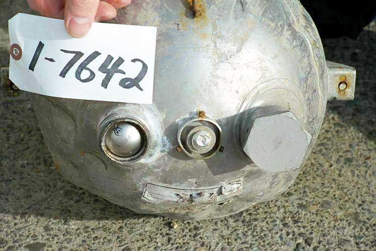 Engine 1 position 101 - Exhibit 1-7642 - close-up