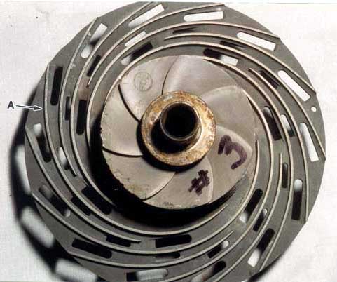 Engine 3 HMU impeller scoring