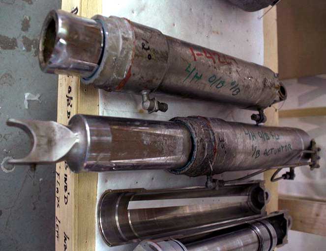 Flap actuator - left outboard flap - inboard and outboard actuators