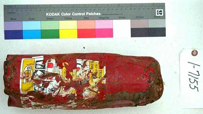 Recovered dry chemical extinguisher - Exhibit 1-7155