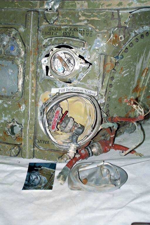 Tail tank fill/isolation valve - electrical valve actuator