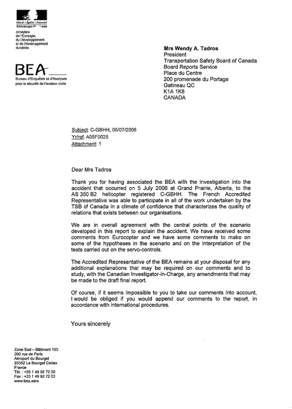 Appendix A - Technical Comments (Part 2)