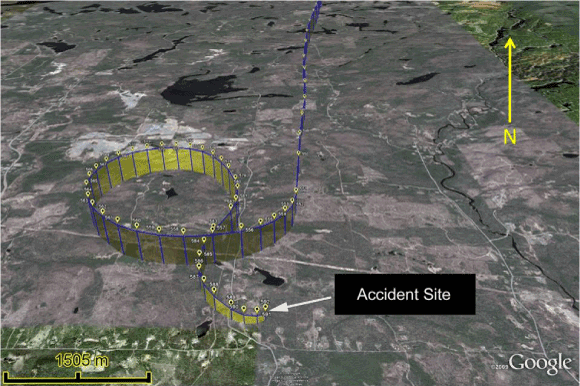Photo of Appendix B – Aircraft Flight Path