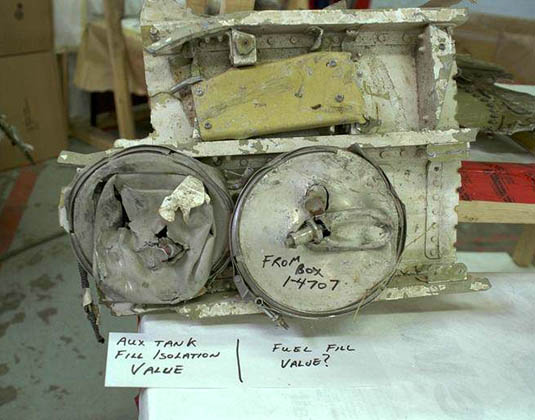 Couvercle du corps du robinet de remplissage/d'isolement du réservoir auxiliaire