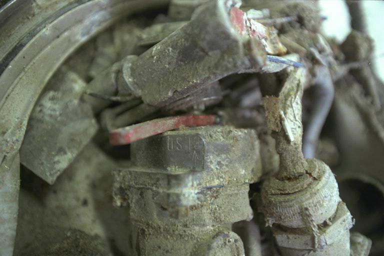 Poignée de l'actionneur du robinet de remplissage/d'isolement du réservoir auxiliaire