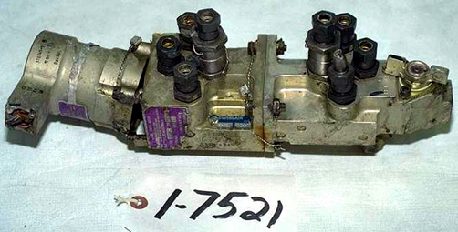 Robinet de commande des becs de bord d'attaque extérieurs