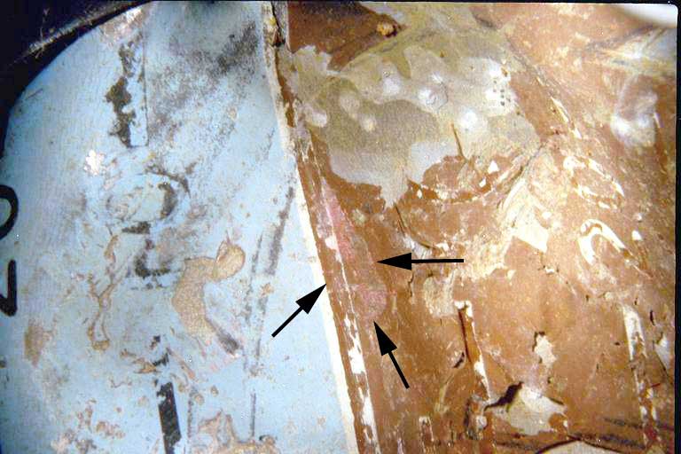 Boule d'affichage - empreinte rouge