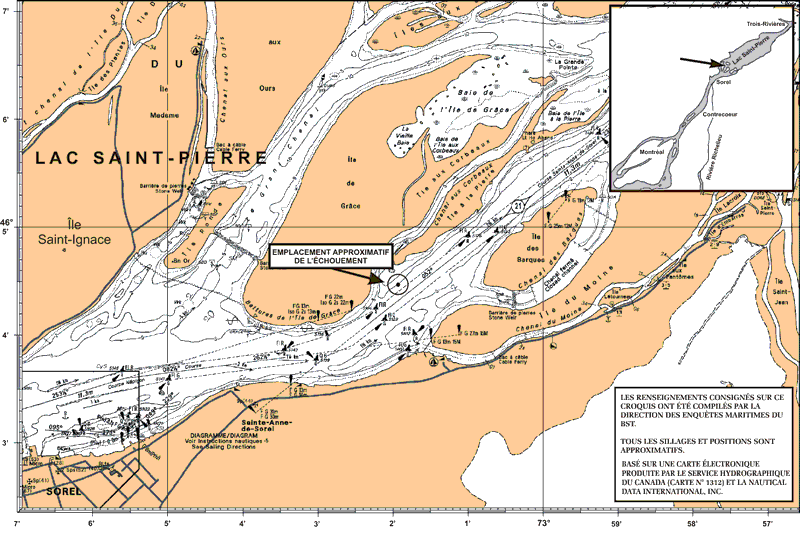 Croquis du secteur de l'événement