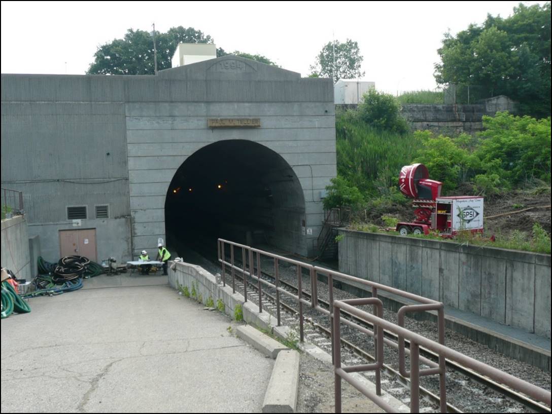 Sortie du tunnel aux États-Unis (source&nbsp;: BST)