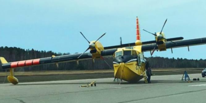 <h2>Investigation report: Unintentional gear-up landing on runway at the Sault Ste. Marie Airport, Ontario, in May 2021</h2>