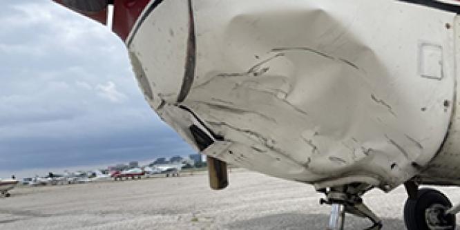 <h2>Unsuccessful visual scanning, operator task saturation factors in 2021 aircraft/drone collision near Toronto/Buttonville Municipal Airport, Ontario</h2>