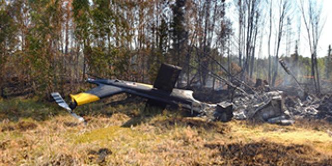 <h2>Part failure in the main rotor blade assembly resulted in 2021 fatal helicopter in-flight breakup near Evansburg, Alberta</h2>