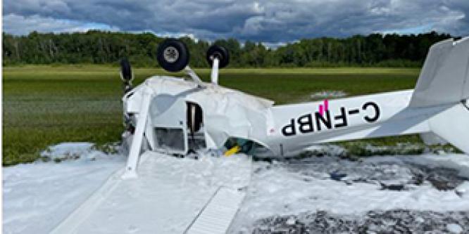 <h2>Investigation report: Loss of control and collision with ground at Québec/Jean Lesage International Airport in Québec, Quebec</h2>