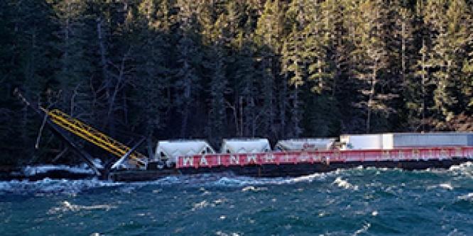 <h2>TSB issues four safety recommendations following investigation into 2021 sinking of the tug <em>Ingenika</em></h2>